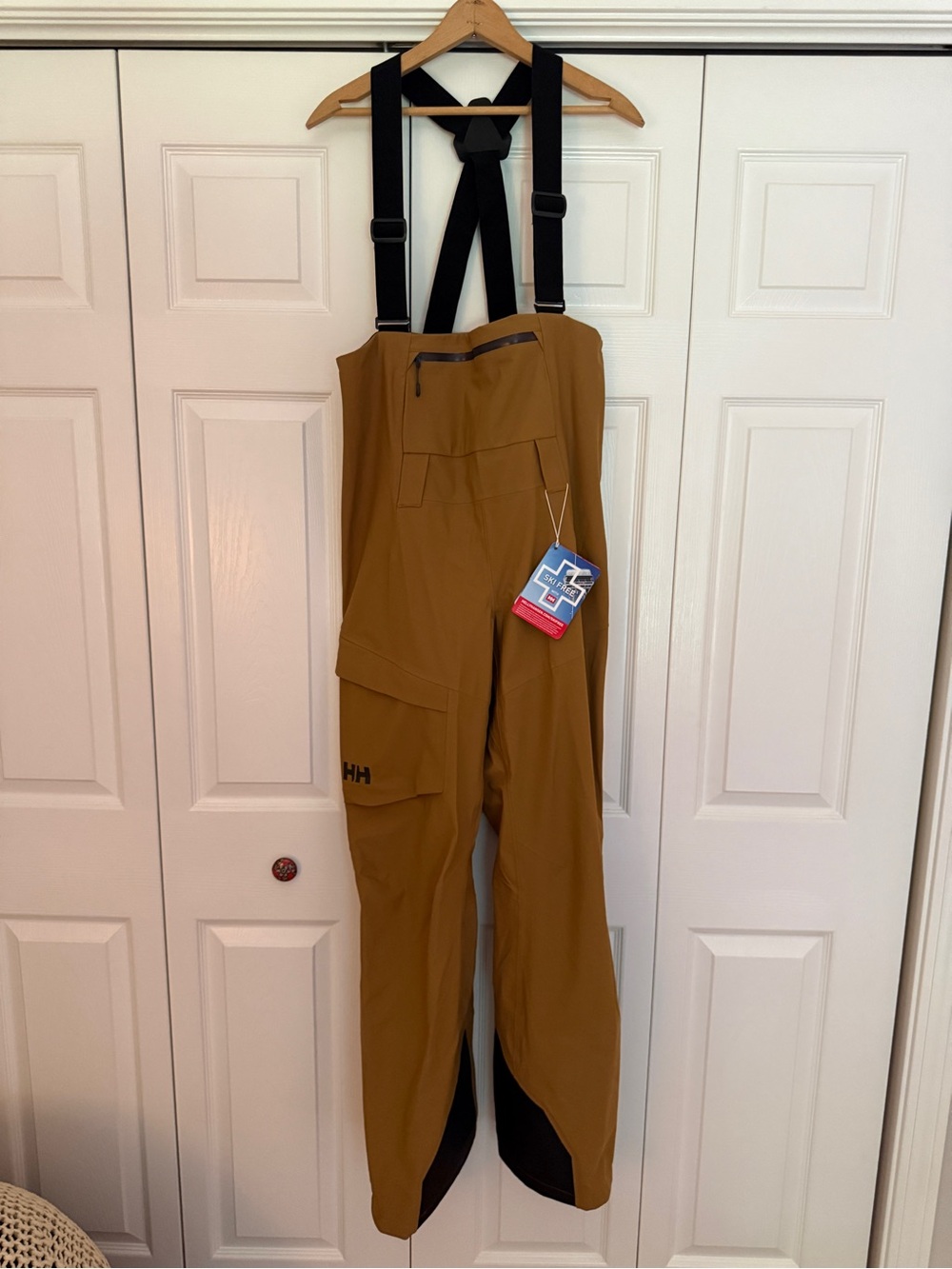 NWT Helly Hansen Women’s Verglas Backcountry Ski Bib Pants XL LYNX